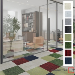 Thảm Tấm Bền Vững Matrix – Phù Hợp Văn Phòng & Không Gian Xanh