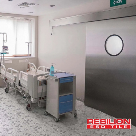 GẠCH SÀN CHỐNG TĨNH ĐIỆN ESD CAO CẤP | CYBERNETIC STONE – 1531 | RESILION ESD TILES