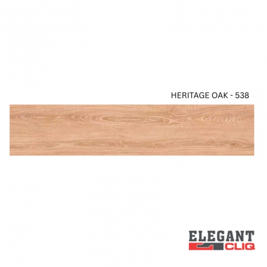 Dynamic SPC Flooring Waterproof Solutions | 4mm Heritage Oak – 538 | Elegant Cliq