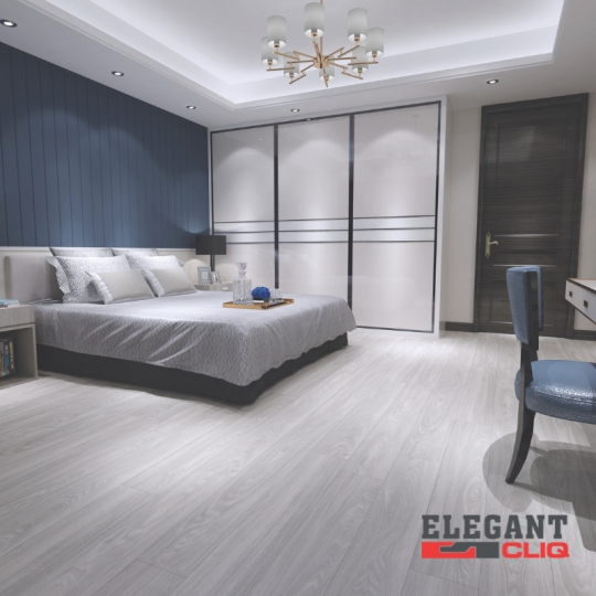 Titanium Grey SPC Flooring | 4mm Titanium Grey | Elegant Cliq