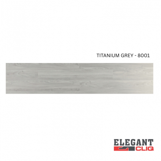 Titanium Grey SPC Flooring | 4mm Titanium Grey | Elegant Cliq