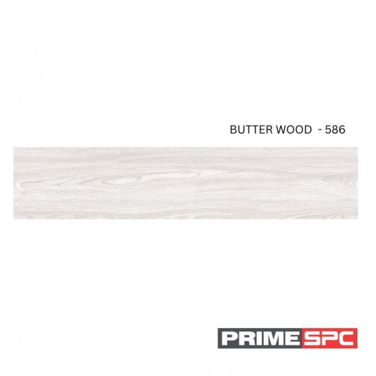 Sàn Nhựa SPC Cao Cấp | Butter Wood 586 | Prime SPC