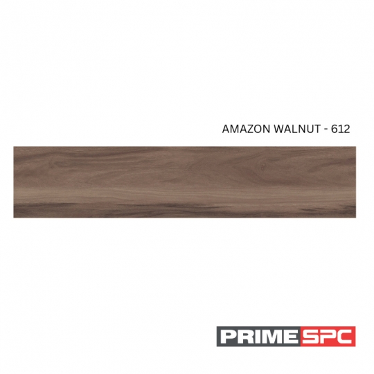 Sàn Nhựa SPC Vân Gỗ | Amazon Walnut 612 | Prime SPC