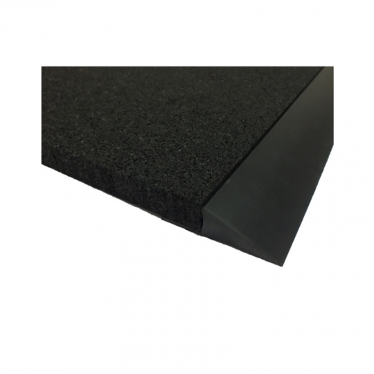 Thanh Bo Viền Cao Su 15mm Cho Gạch Cao Su | Nẹp Viền An Toàn Giá Sỉ Cho Sàn Gym DIY