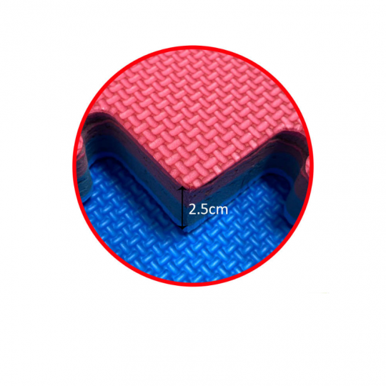 Thảm Xốp Ghép Puzzle 25mm Đa Màu Cho Hoạt Động Trong Nhà | Interlocking Foam Mats