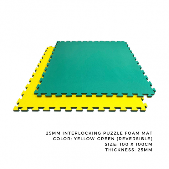 Thảm Xốp Ghép Sàn 25mm – Interlocking Puzzle Foam Mat | ECOFLOOR