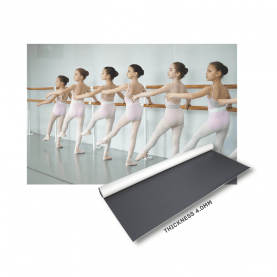 Sàn Nhảy PVC 5mm – Grey | ECOFLOOR