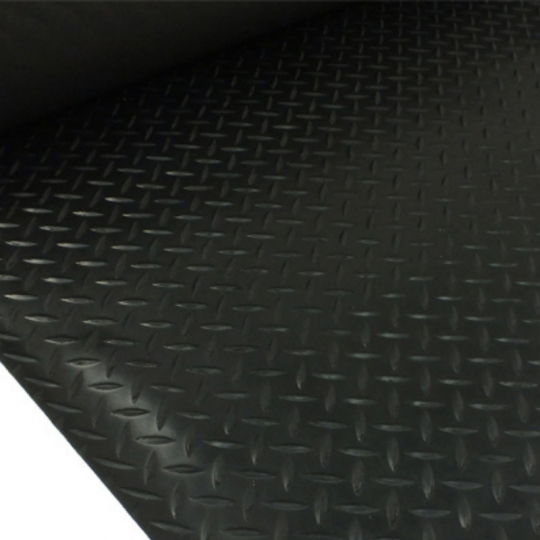 Thảm Cao Su Gân Kim Cương Dạng Cuộn Chịu Lực Cao | Diamond Plate Roll Mat