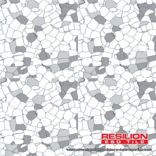 RESILION ESD ANTI-STATIC FLOORING TILE – ELECTRO PEBBLE 1530