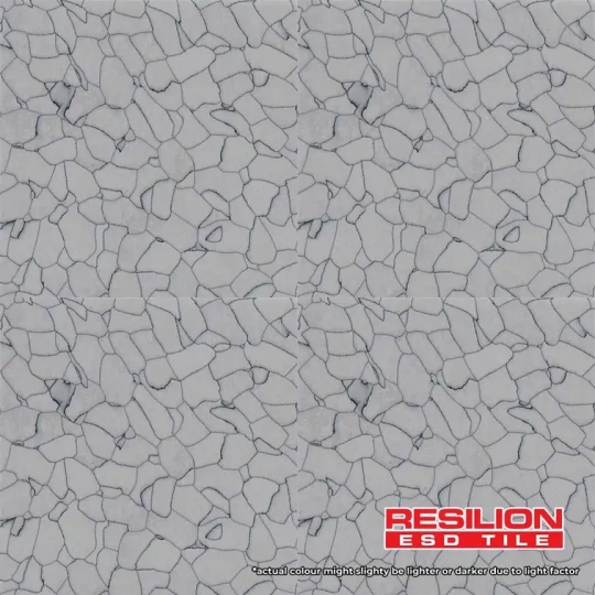 RESILION ESD ANTI-STATIC TILES – GREY VOLT 1532