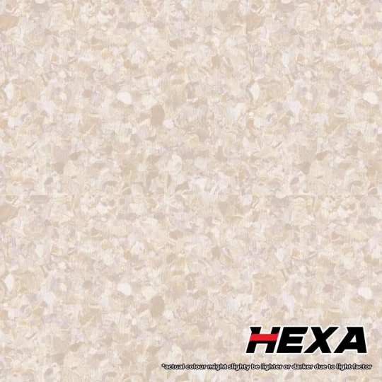 SÀN VINYL CUỘN CAO CẤP | SUNLIT BEIGE – 1497 | HEXA VINYL ROLL