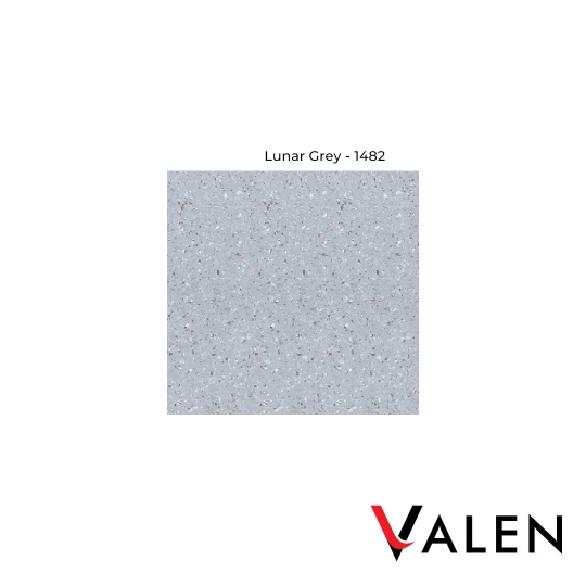 SÀN VINYL ĐỒNG NHẤT CAO CẤP | LUNAR GREY – 1482 | VALEN VINYL ROLL