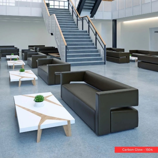 SÀN VINYL CHỐNG NƯỚC THƯƠNG MẠI THÂN THIỆN MÔI TRƯỜNG | CARBON GLOW – 1504 | HEXA VINYL ROLL