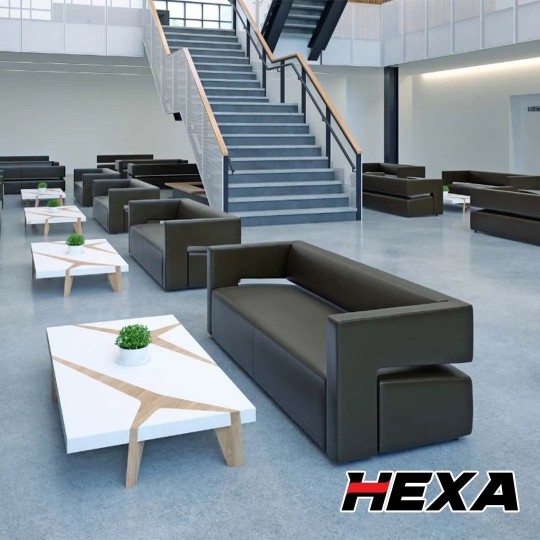 SÀN VINYL CHỐNG NƯỚC THƯƠNG MẠI THÂN THIỆN MÔI TRƯỜNG | CARBON GLOW – 1504 | HEXA VINYL ROLL