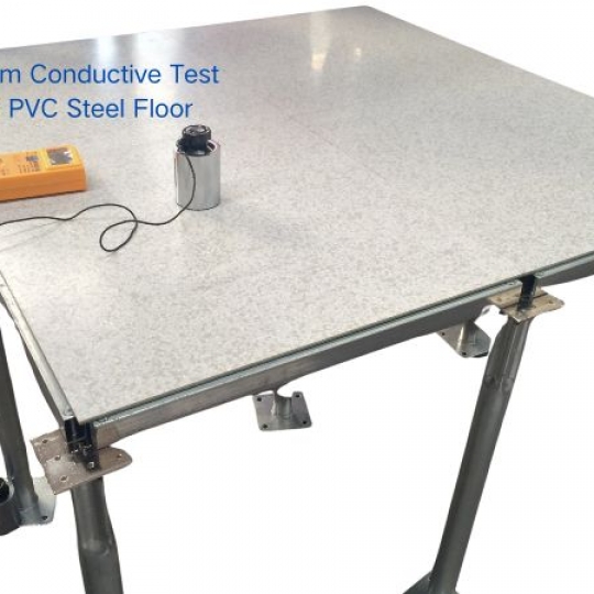 Tấm Sàn Nâng Kỹ Thuật Thép Phủ PVC Chống Tĩnh Điện – Bền Bỉ & Chịu Tải Cao