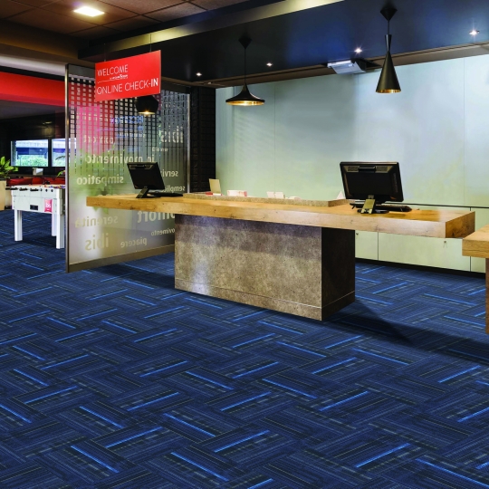 Thảm Gạch Văn Phòng Geoline CT – Blue | ECOFLOOR