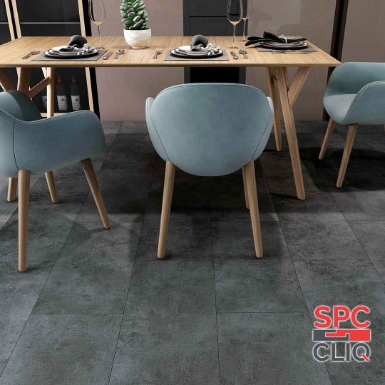 Flint Stone SPC Flooring 4mm – Giải Pháp Sàn Đá SPC Sang Trọng & Bền Bỉ