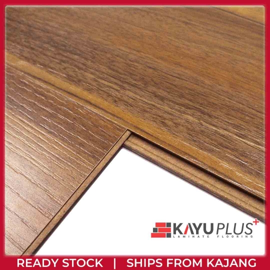 Sàn Gỗ Công Nghiệp Vân Gỗ Gụ Ấn Tượng | 658 Mahogany Lite | KayuPlus