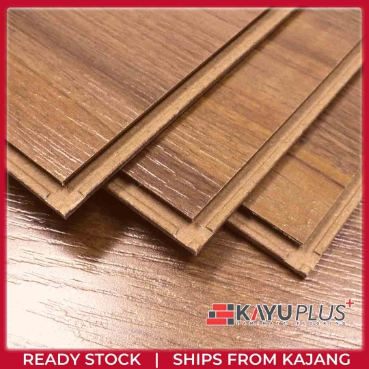 Sàn Gỗ Công Nghiệp Vân Gỗ Gụ Ấn Tượng | 658 Mahogany Lite | KayuPlus