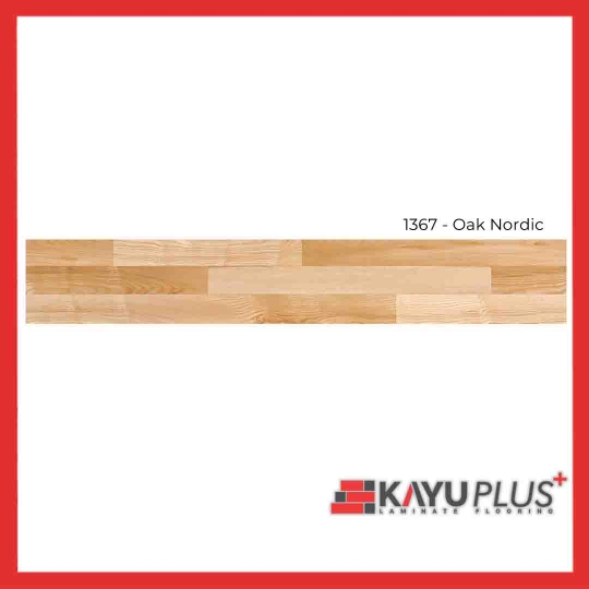 Sàn Gỗ Công Nghiệp Vân Sồi Phong Cách Bắc Âu | 1367 Oak Nordic | KayuPlus
