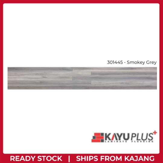 Sàn Gỗ Công Nghiệp Xám Tối Giản Hiện Đại | 584 Smoky Grey | KayuPlus
