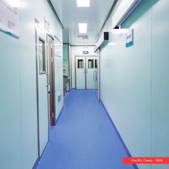 Sàn Vinyl Cuộn Chống Trơn Trượt Pacific Deep – 1505 | HEXA Vinyl Roll