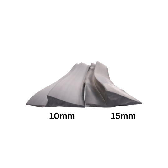 Thanh Bo Viền Cao Su 10mm Cho Gạch Cao Su | Nẹp Viền An Toàn Giá Tốt Cho Sàn Gym DIY