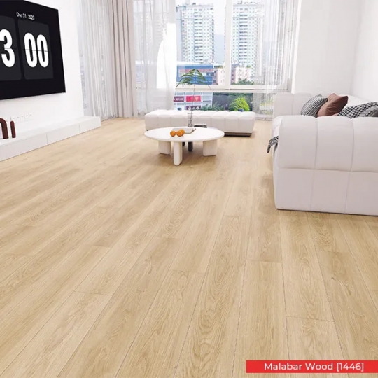 SPC Flooring Kitchen | 4mm Malabar Wood – 1446 | Elegant Cliq