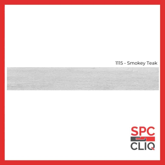 Sàn SPC Xương Cá Smokey Teak 4mm – Vẻ Đẹp Hiện Đại & Độ Bền Vượt Trội