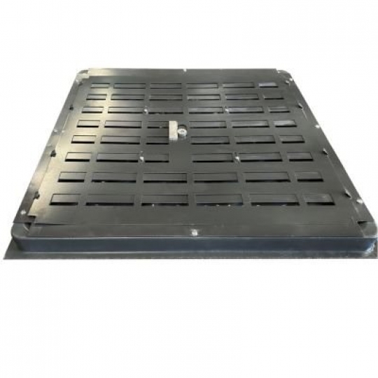 Bộ Điều Tiết Gió Thép Cho Sàn Nâng Đục Lỗ – Steel Damper for Perforated Floor