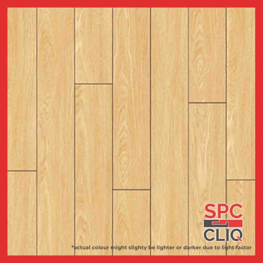 Sàn SPC Vân Gỗ Golden Oak 4mm – SPC CLIQ | 597