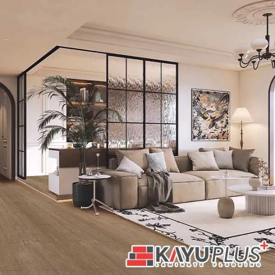 Sàn Gỗ Công Nghiệp Màu Gỗ Tối Bền Vững | Brazilian Oak 1463 | KayuPlus