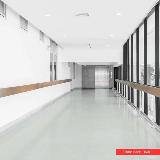 CLERRA HOMOGENEOUS VINYL ROLL – STONE HAZE 1601