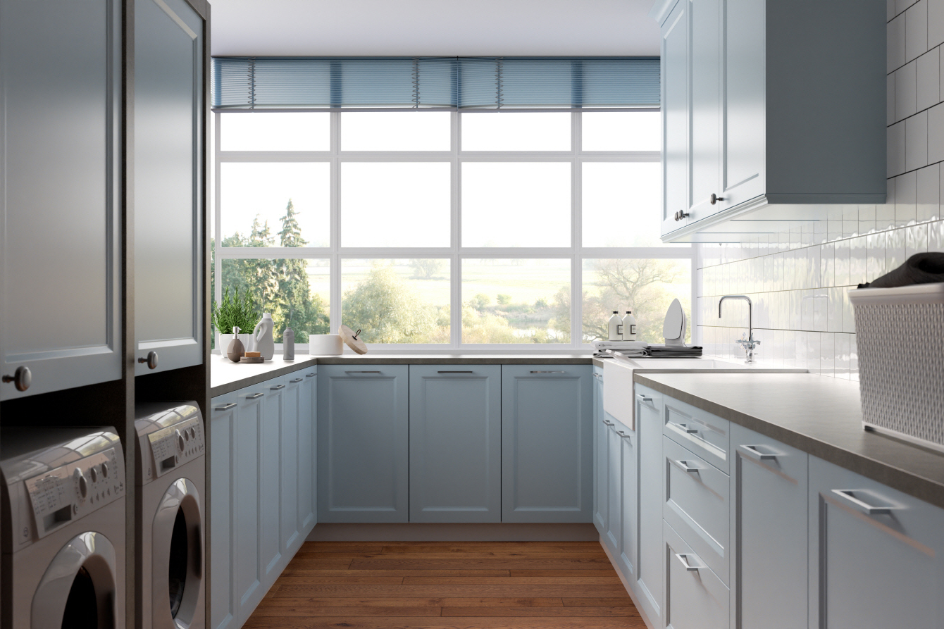 Ý tưởng lót sàn giúp bếp đẹp bền theo năm tháng